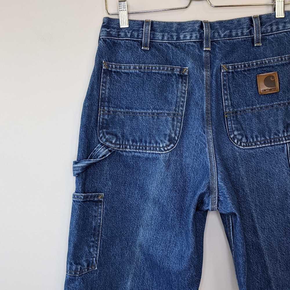 Vintage 90s Carhartt Essential Carpenter Jeans - Picture 7 of 8